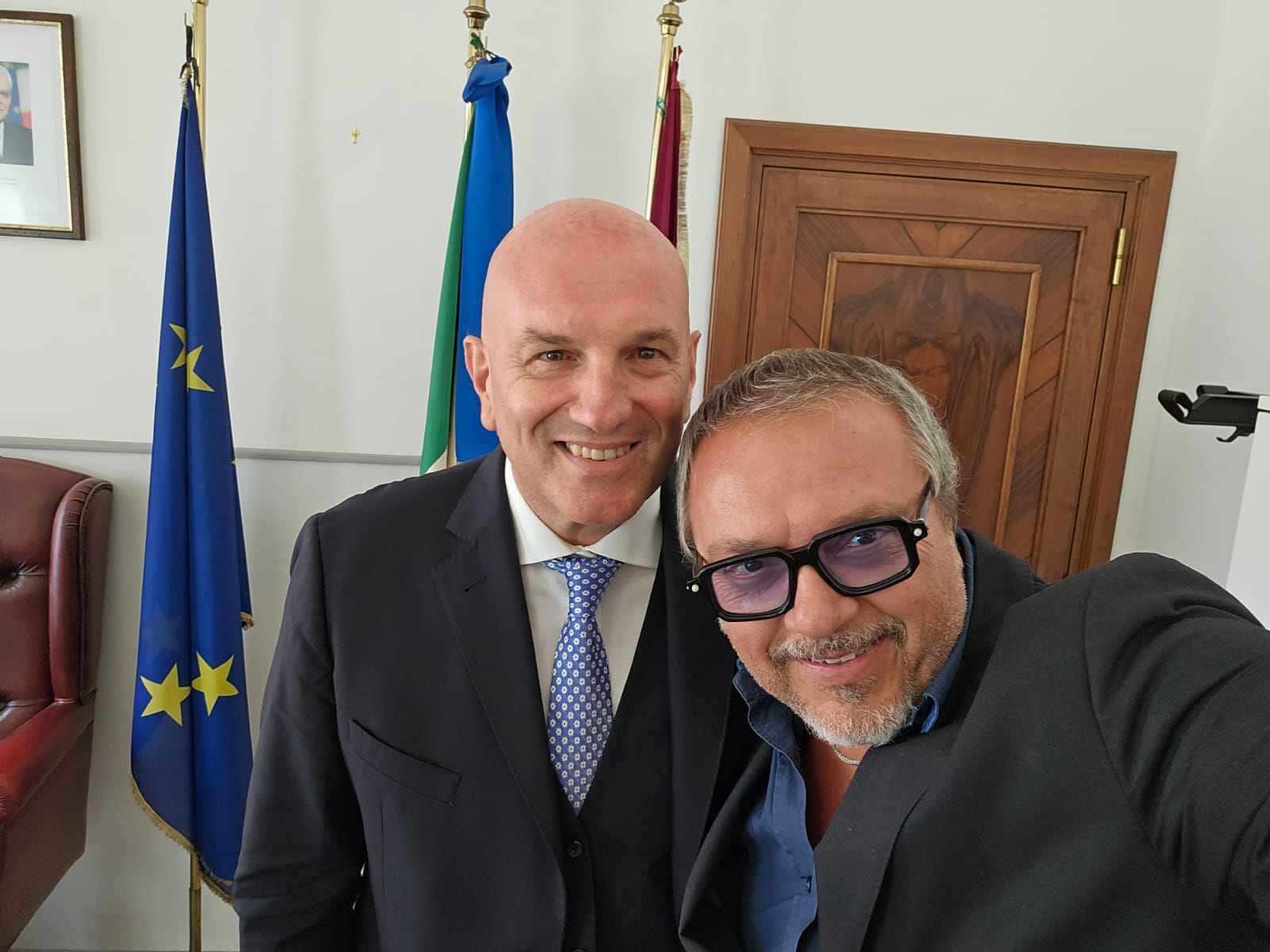 Segretario MOSAP incontra Questore Roma - ilGraffio - Monica Macchioni