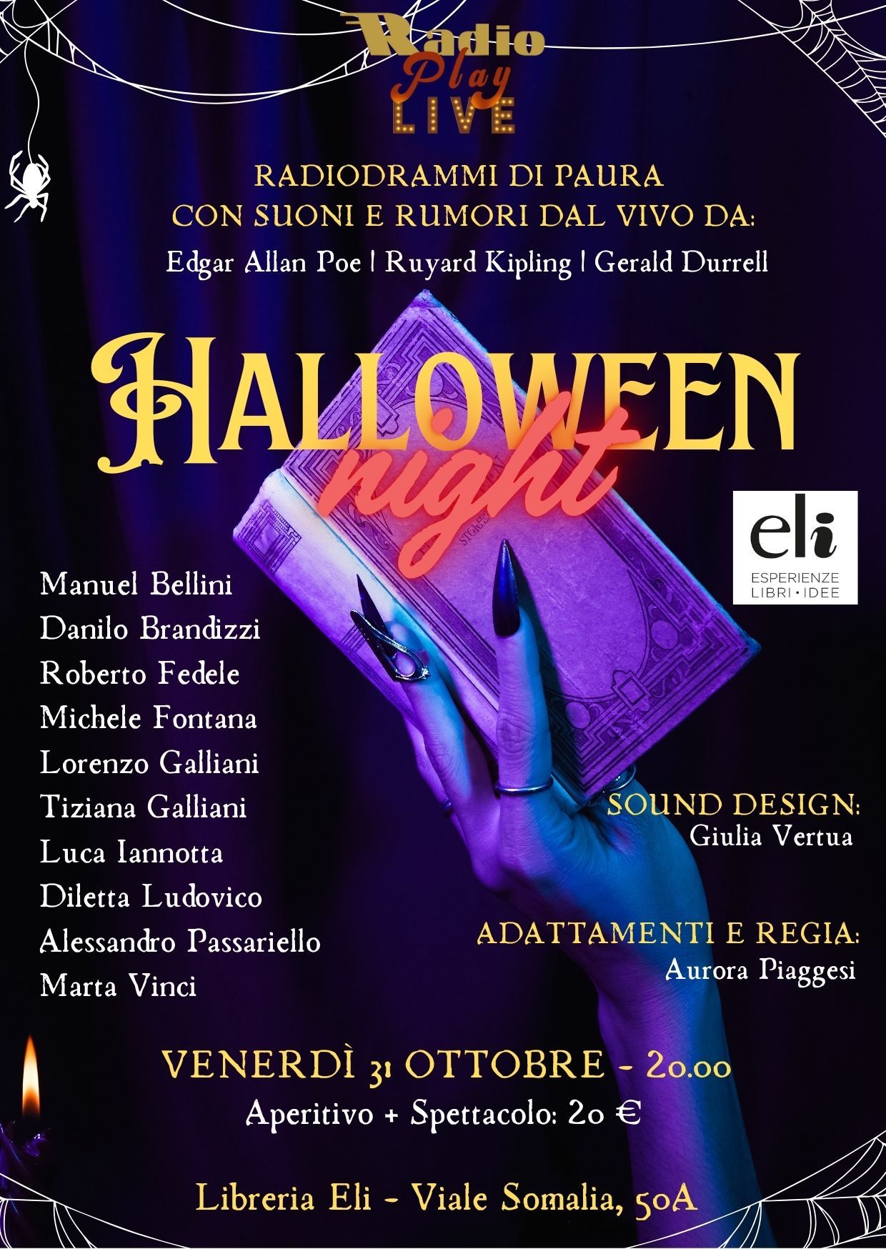 Radio Play Halloween Night - IlGraffio - Monica Macchioni