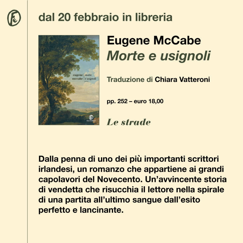 Eugene McCabe 20 Febbraio - IlGraffio - Monica Macchioni