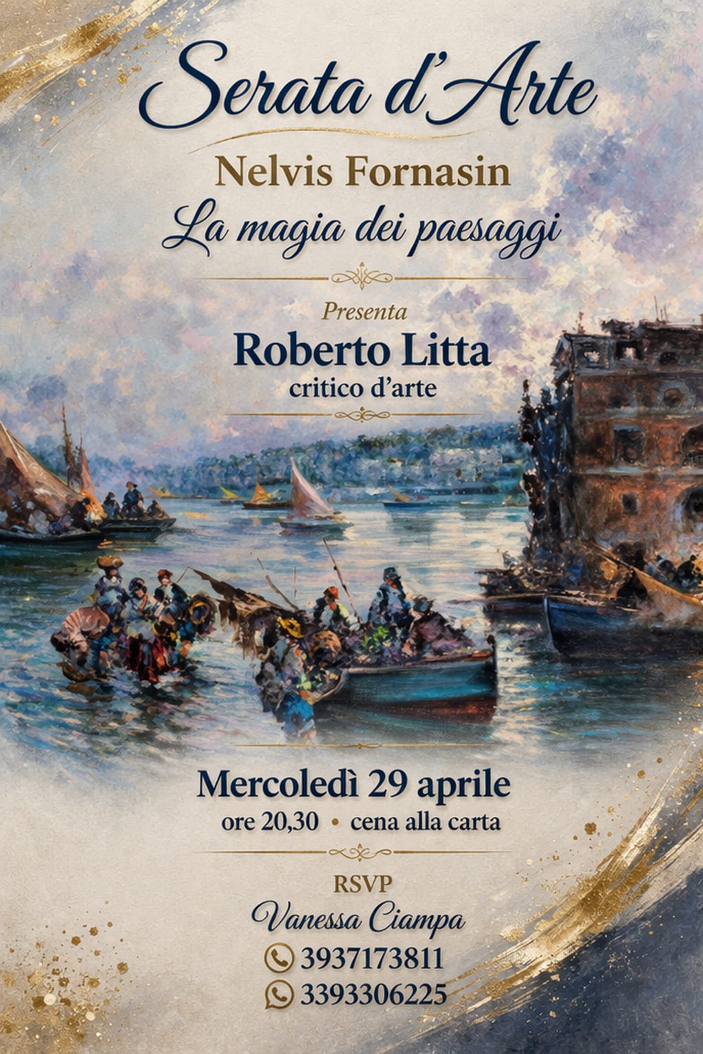 Serata d'Arte, Roberto Litta - IlGraffio - Monica Macchioni