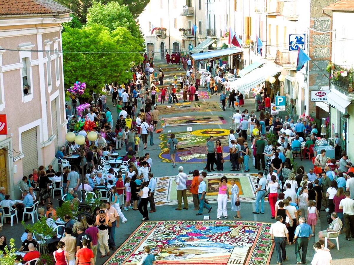 Infiorata a Poggio Moiano
