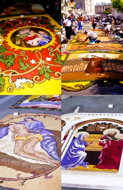 Infiorata a Poggio Moiano
