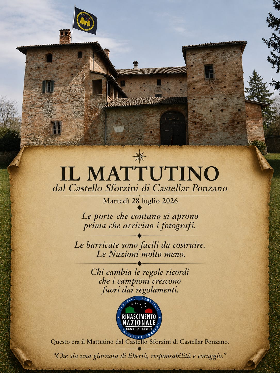 IL MATTUTINO 28-07-2026 - IlGraffio - Monica Macchioni