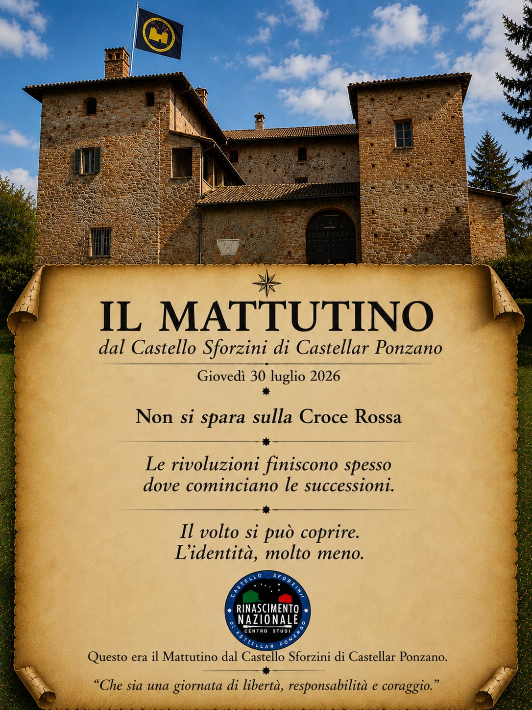 IL MATTUTINO 30-07-2026 - IlGraffio - Monica Macchioni