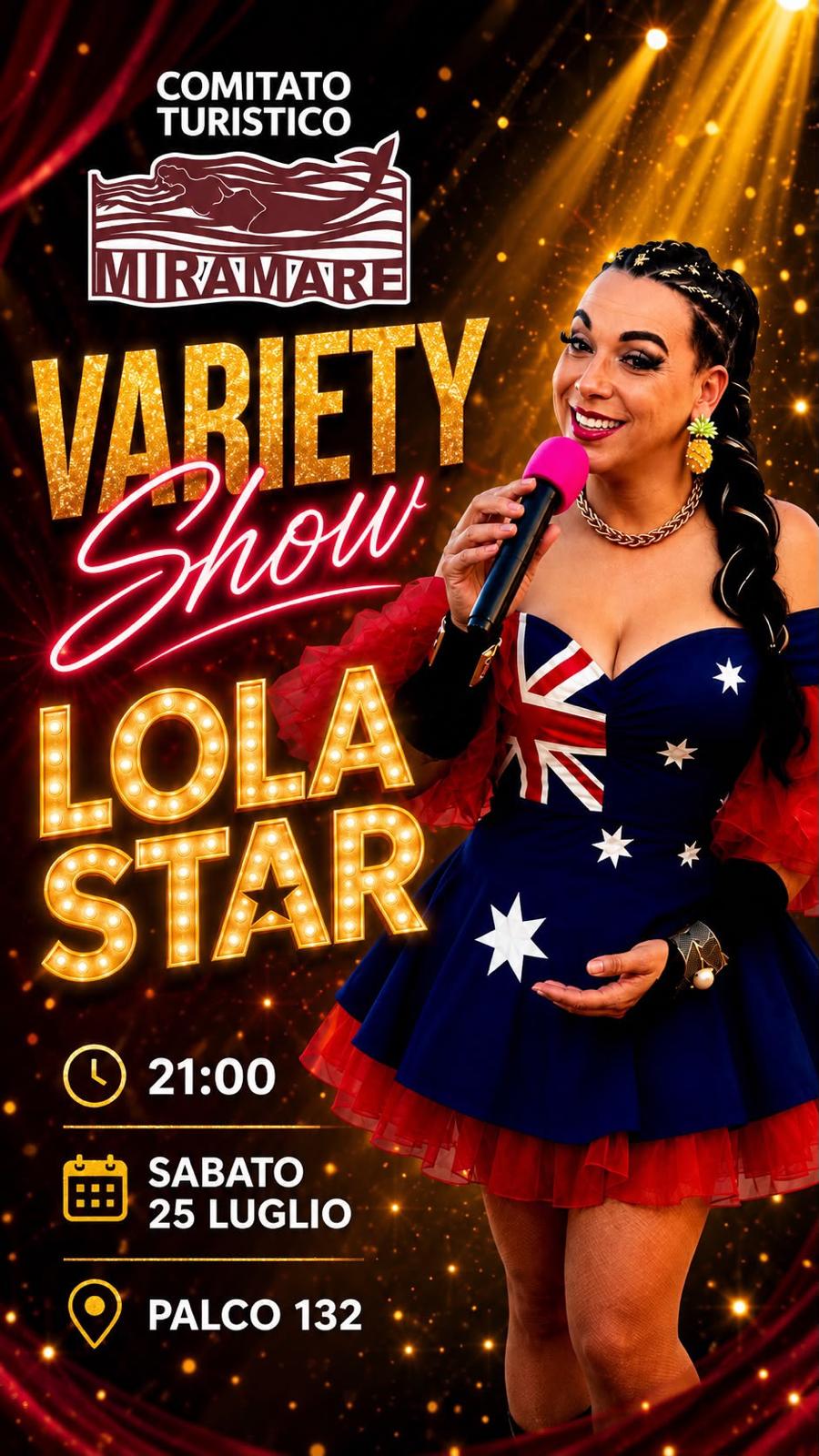 Lola Star Variety Show - IlGraffio - Monica Macchioni