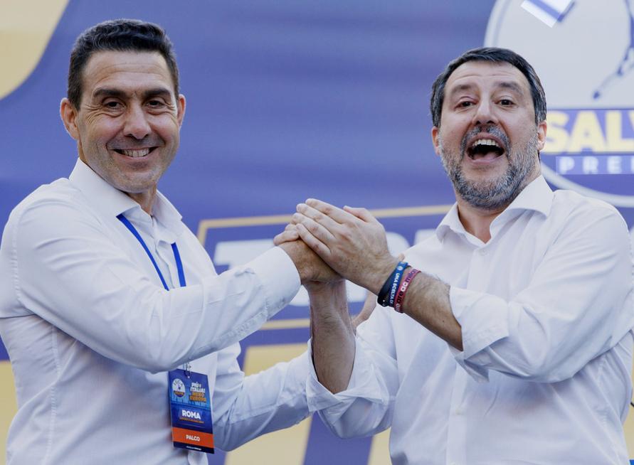 Salvini, Vannacci - IlGraffio - Monica Macchioni