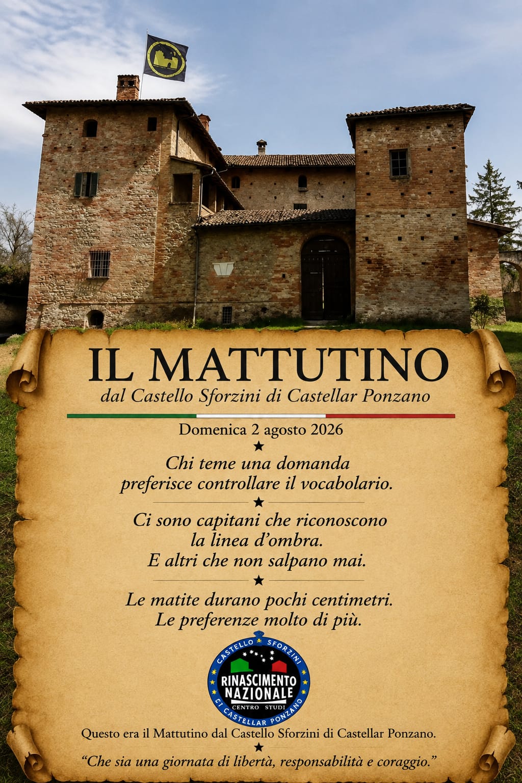 IL MATTUTINO 02-08-2026 - IlGraffio - Monica Macchioni