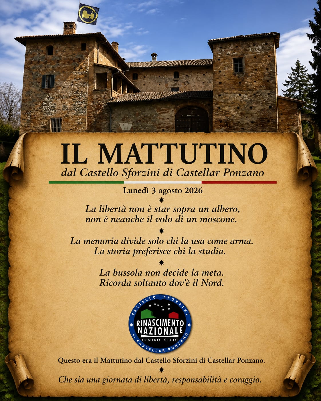 IL MATTUTINO 03-08-2026 - IlGraffio - Monica Macchioni