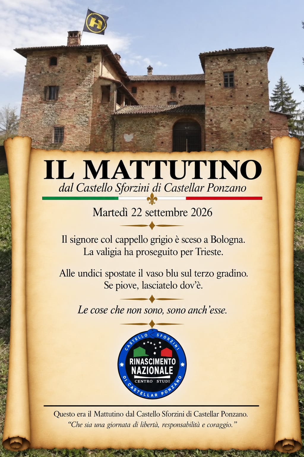 IL MATTUTINO 22-09-2026 - IlGraffio - Monica Macchioni
