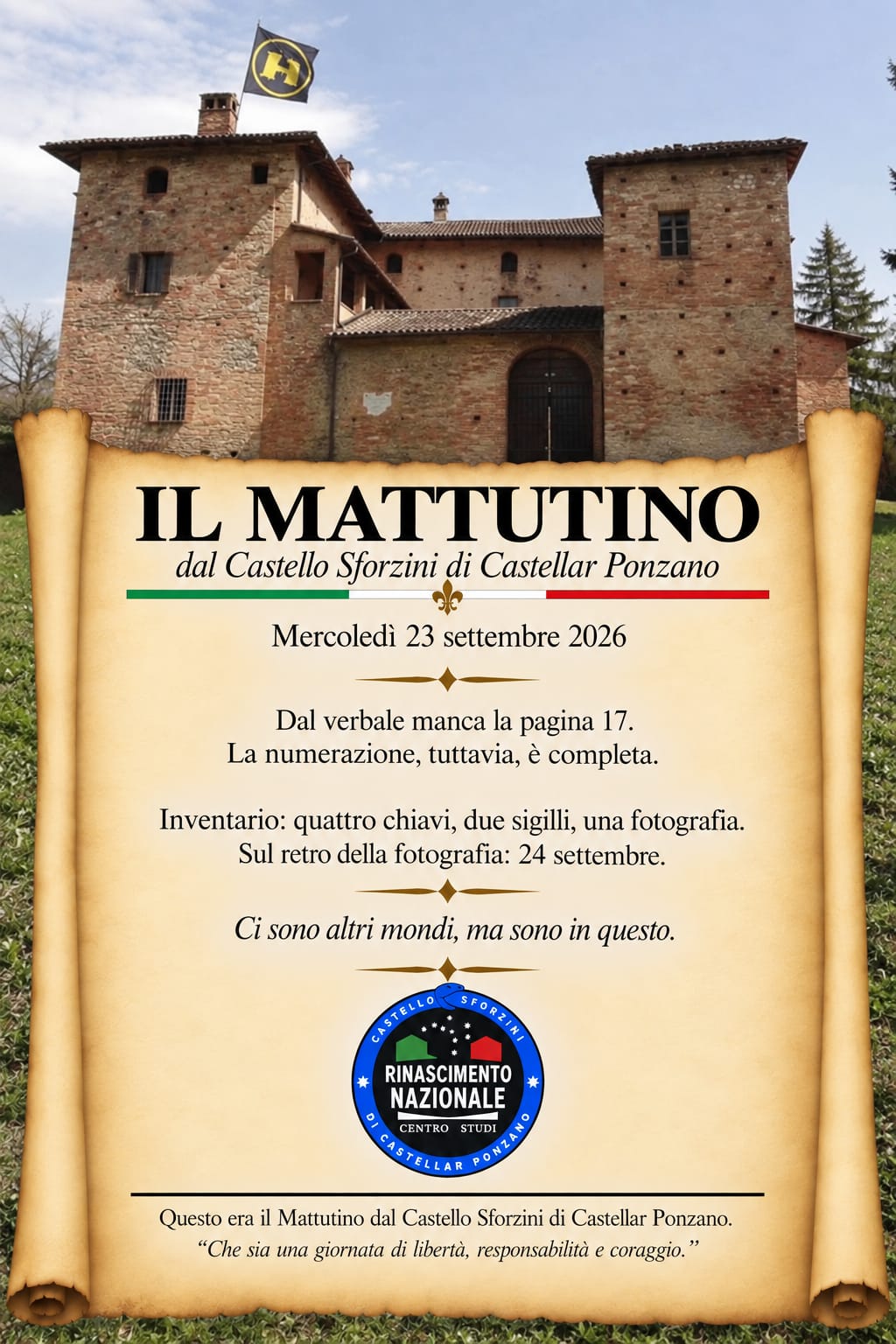 IL MATTUTINO 23-09-2026 - IlGraffio - Monica Macchioni
