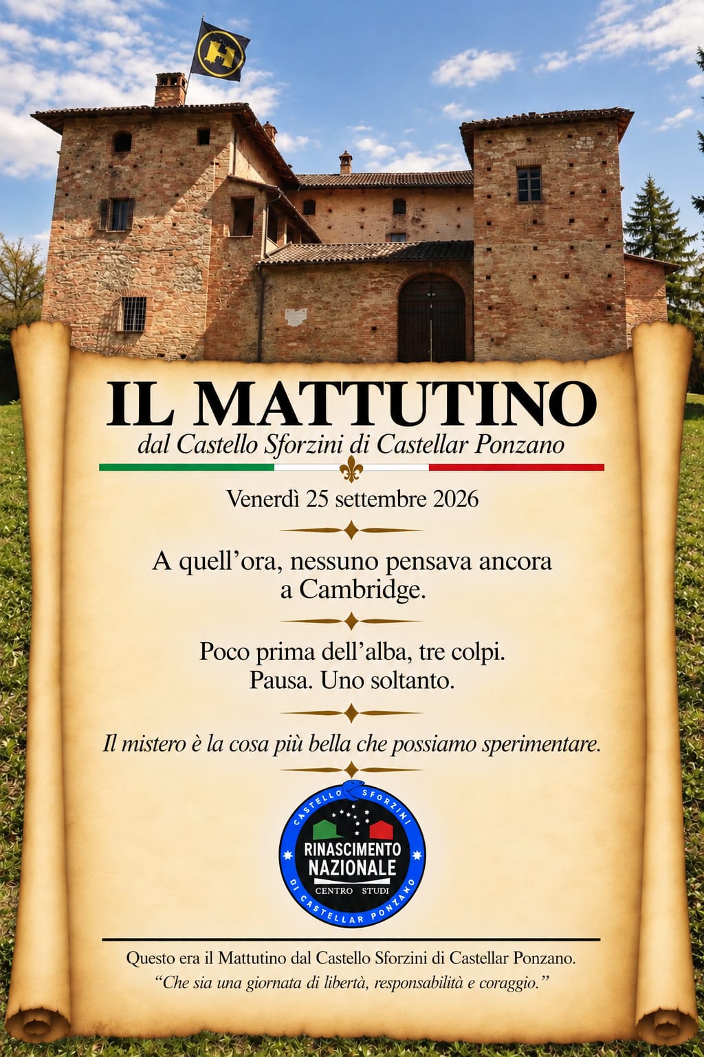IL MATTUTINO 25-09-2026 - IlGraffio - Monica Macchioni