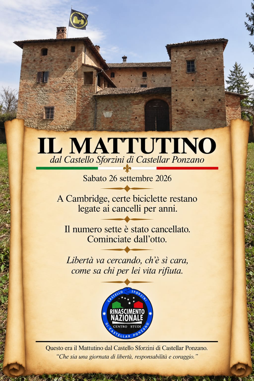 IL MATTUTINO 26-09-2026 - IlGraffio - Monica Macchioni