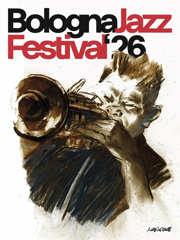 Bologna Jazz Festival 2026 illustrazione di Tanino Liberatore - IlGraffio - Monica Macchioni
