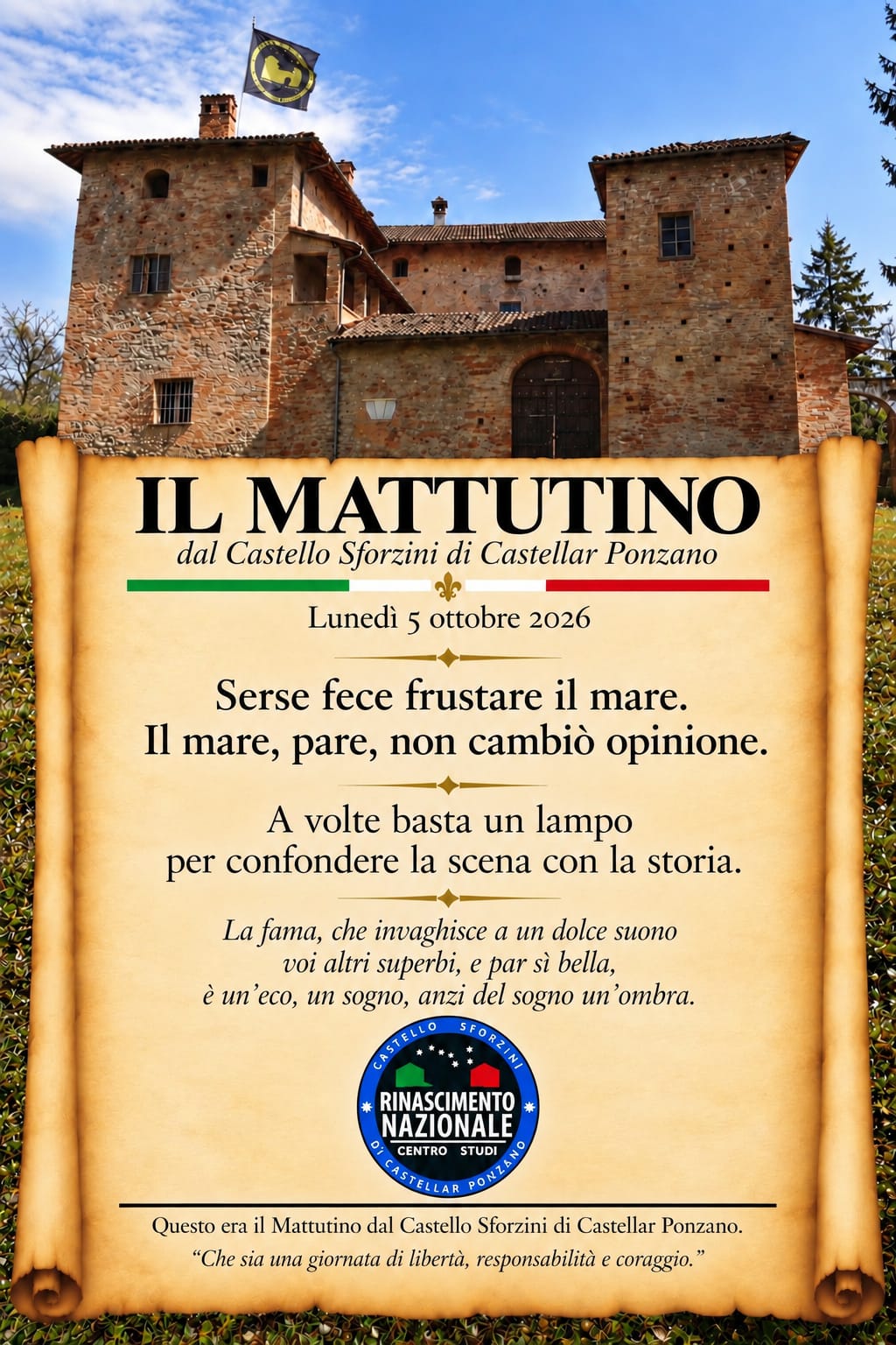 IL MATTUTINO 05-10-2026 - IlGraffio - Monica Macchioni