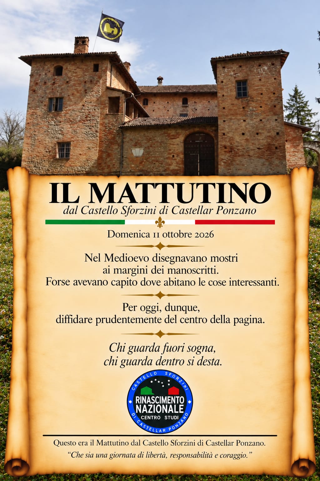 IL MATTUTINO 11-10-2026 - IlGraffio - Monica Macchioni