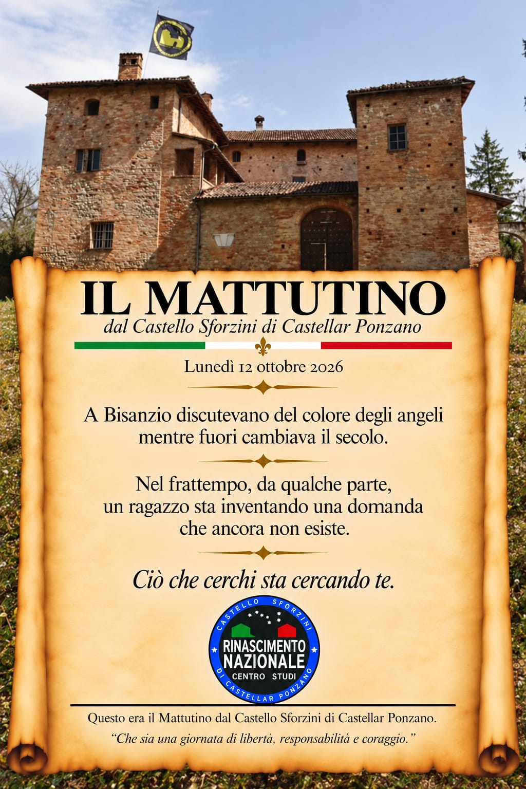 IL MATTUTINO 12-10-2026 - IlGraffio - Monica Macchioni