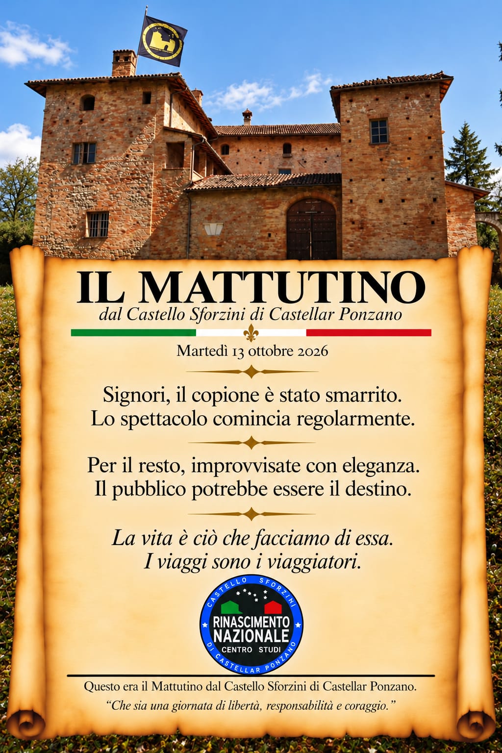 IL MATTUTINO 13-10-2026 - IlGraffio - Monica Macchioni