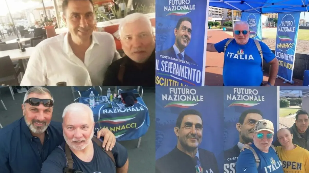 Milano, la rete del Generale Vannacci