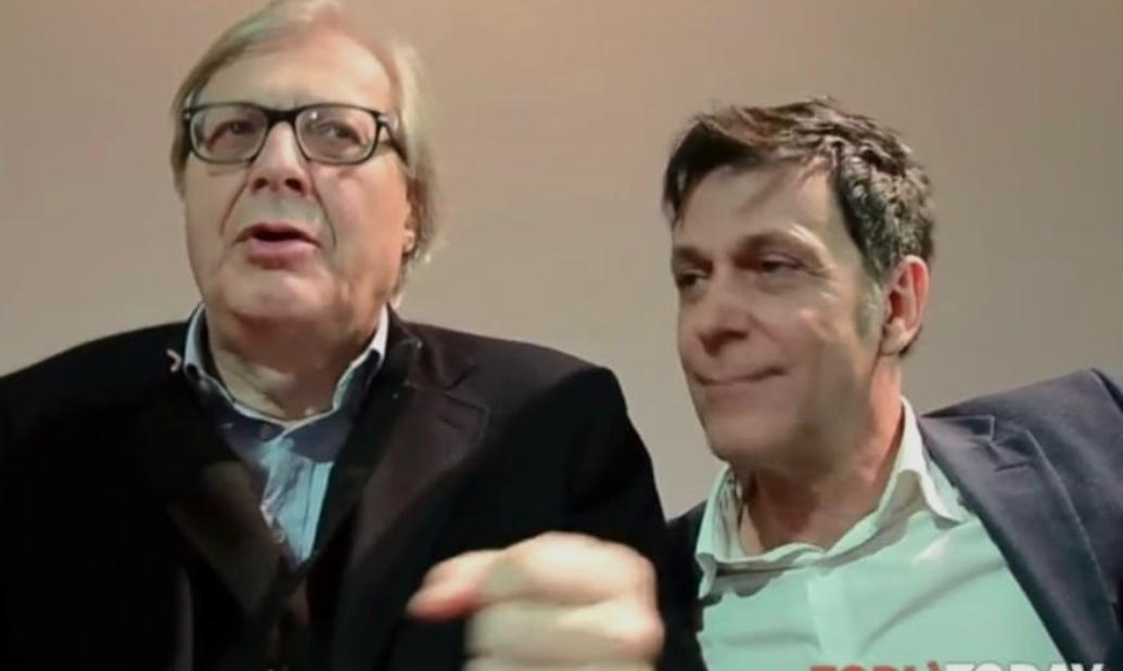 Sgarbi con Moretti - IlGraffio - Monica Macchioni