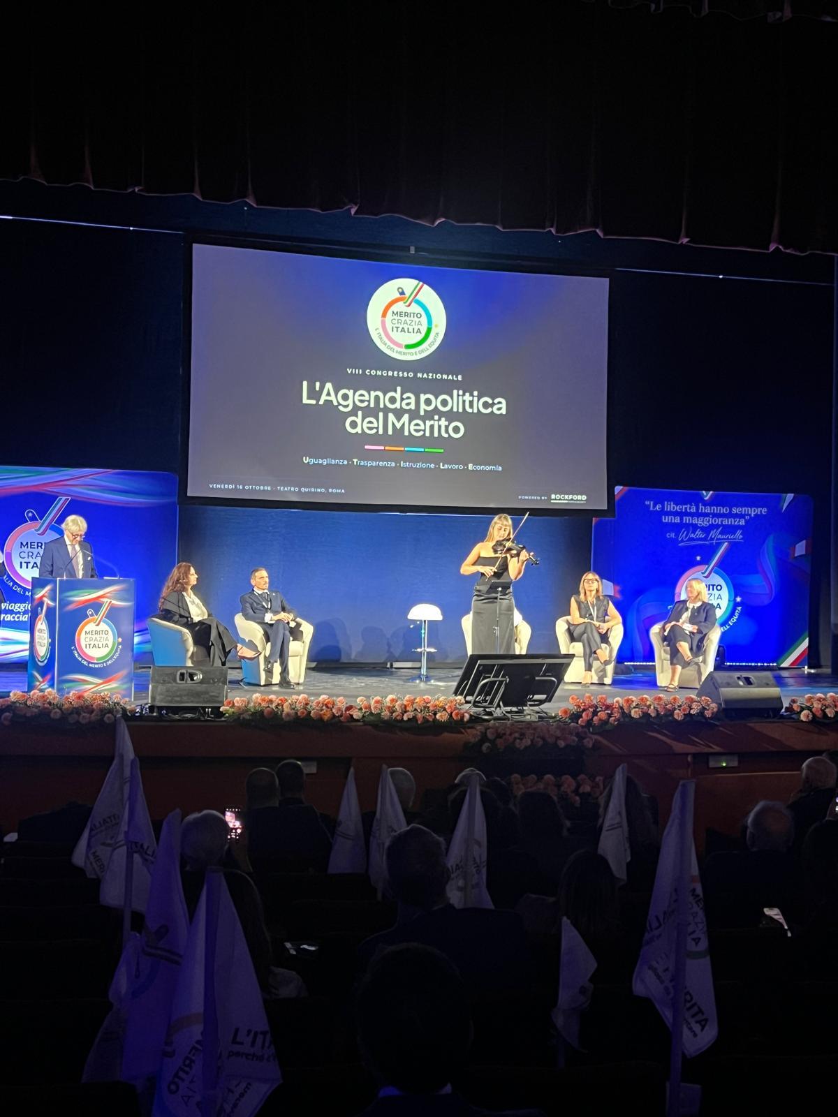 VIII Congresso Meritocrazia Italia - IlGraffio - Monica Macchioni